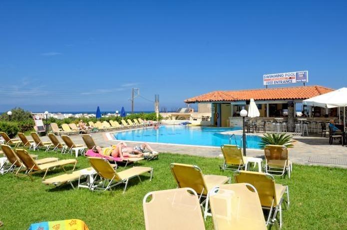 Frixos Hotel Malia  Bagian luar foto