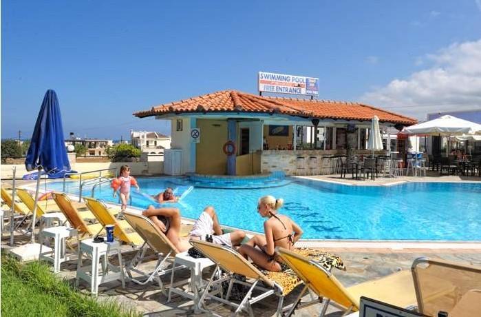 Frixos Hotel Malia  Bagian luar foto