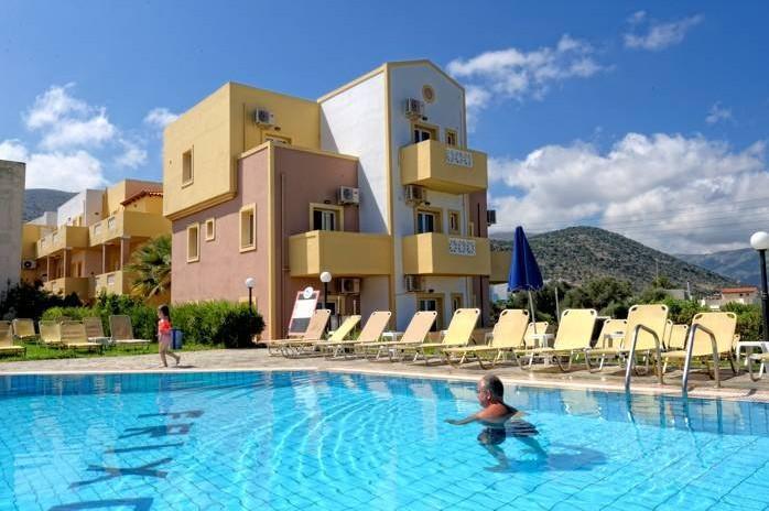 Frixos Hotel Malia  Bagian luar foto